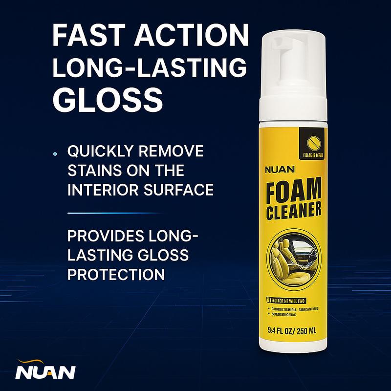 NUAN Car Leather Cleaner - Foam Formula-pm(50% off at checkout!)