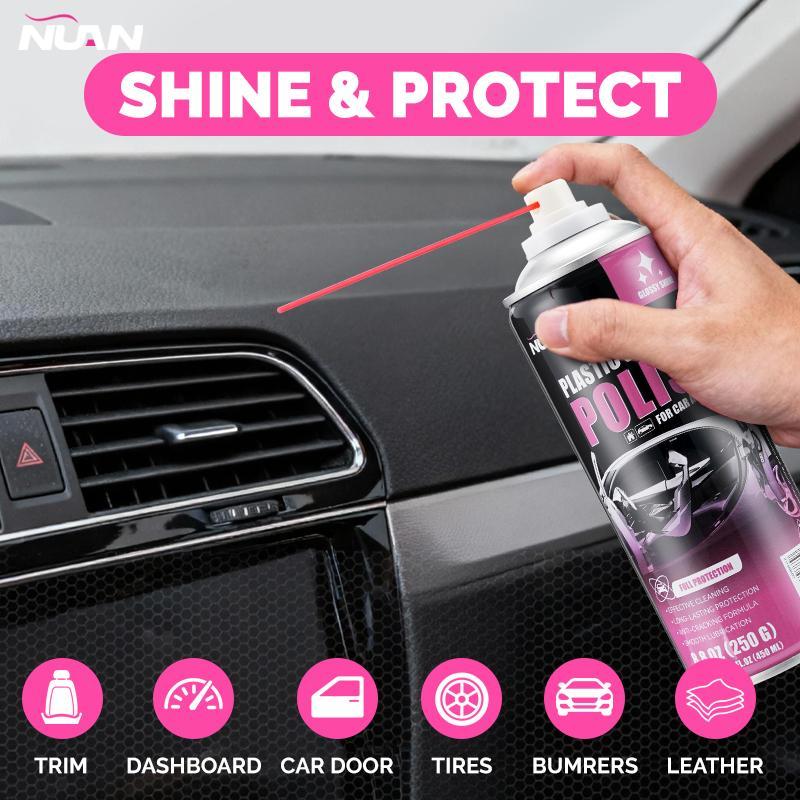 NUAN Plastic & Rubber Polish - Car Interior Restorer-zz