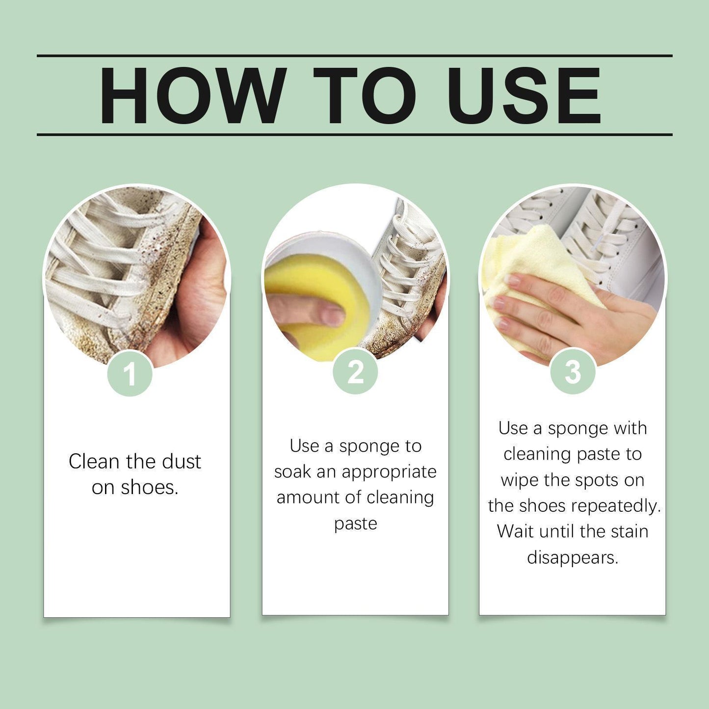 Ultimate Leather & Sneaker Cleaner – Jue Fish White Shoe Cleaning Paste!-zz（30% OFF Sitewide!）