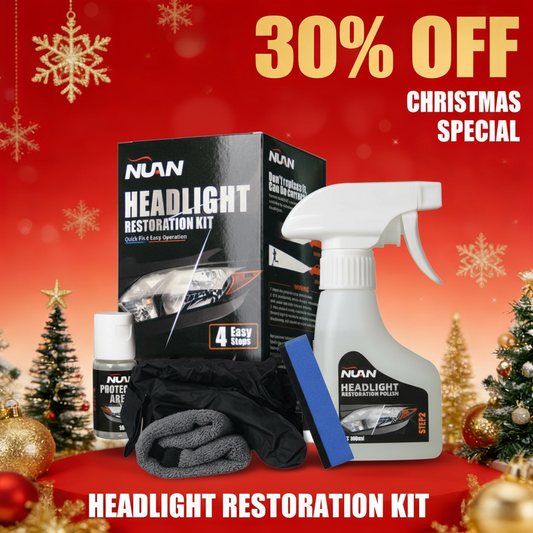 4K Christmas Headlight Restoration Kit Promotion