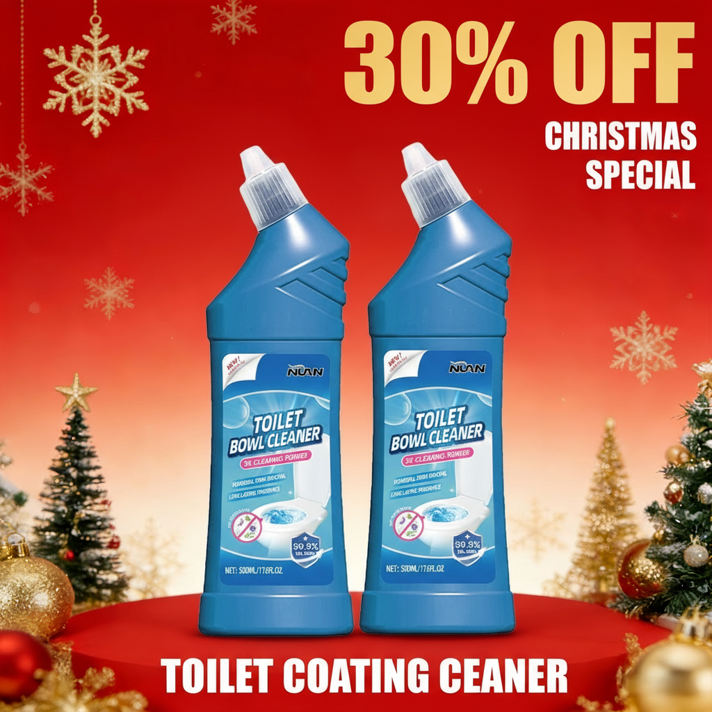 4K Christmas Toilet Bowl Cleaner Promotion