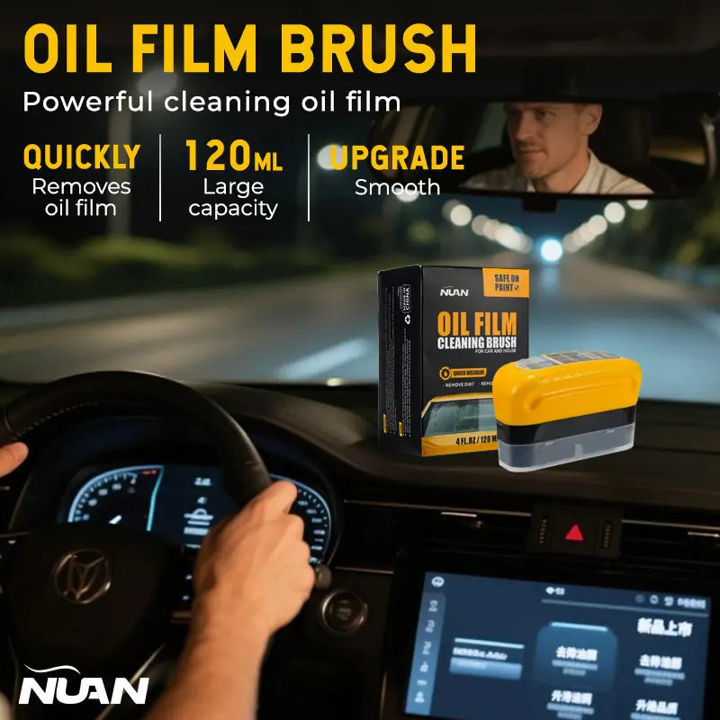 NUAN Windshield Cleaning Brush - Oil Film Remover-zz （30% OFF Sitewide!）