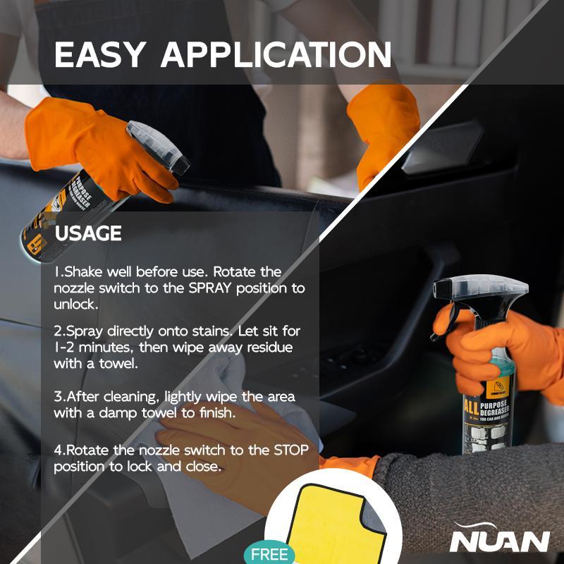 NUAN Car Foam Cleaner - Multi-Surface-zz（30% OFF Sitewide!）