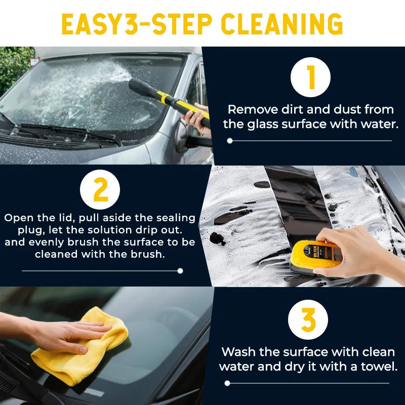 NUAN Windshield Cleaning Brush - Oil Film Remover-zz （30% OFF Sitewide!）