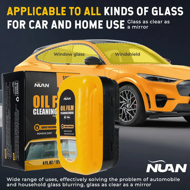 NUAN Windshield Cleaning Brush - Oil Film Remover-zz （30% OFF Sitewide!）