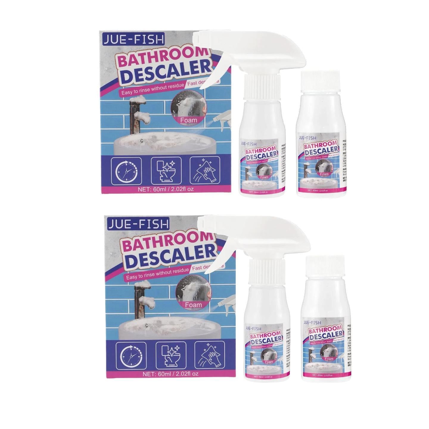 Bathroom Foam Cleaner – Perfect for Tubs, Showers, and All Surface Types!