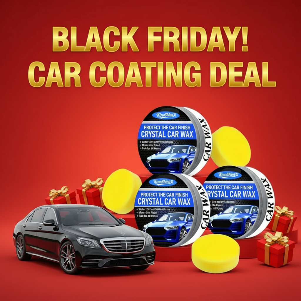 Black Friday Car Wax Deal - Three Pack White Sides