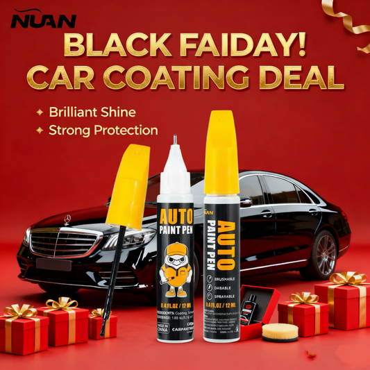 Black Friday汽车漆笔促销图