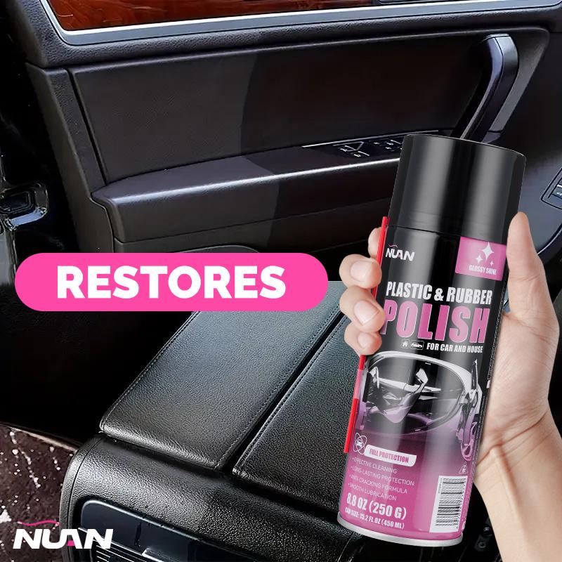 NUAN Plastic & Rubber Polish - Car Interior Restorer-zz