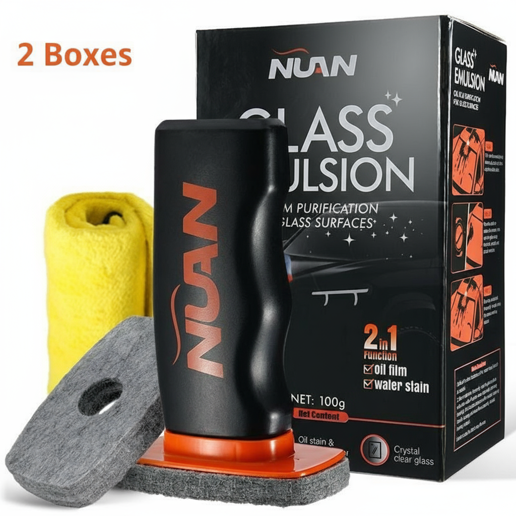 NUAN Windshield Cleaning Brush - Oil Film Remover-pm（30% off at checkout！）